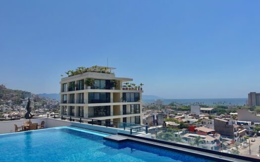 Departamento en venta con rooftop, alberca y vistas 360, Torre 21