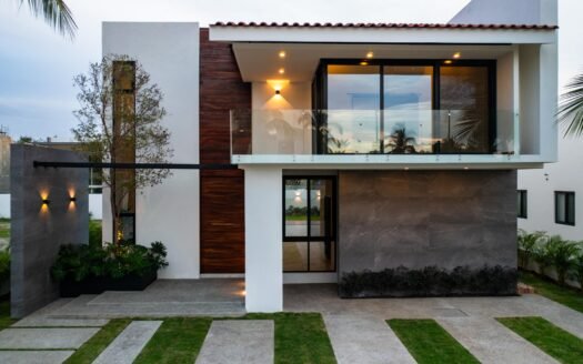 The Acacia 87, brand new home for sale with private pool in Los Tigres.