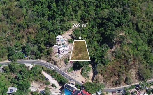 Lot for Sale in Boca de Tomatlán, Puerto Vallarta – 969 m² / 10,430 ft² for Development Opportunity