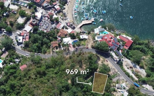 Lote en venta en Boca de Tomatlán, Puerto Vallarta – 969 m² de oportunidad para desarrollo
