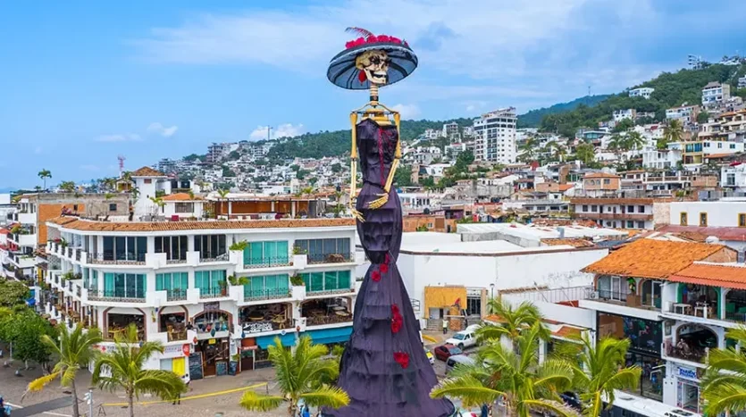 Puerto Vallarta Dia de Muertos Catrina